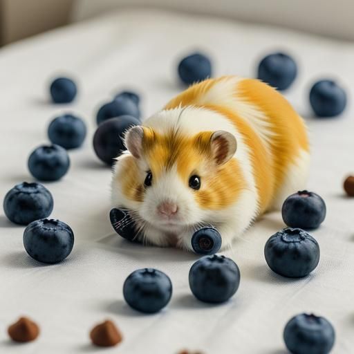 Hamster Eating Cookie, Wegmann Style