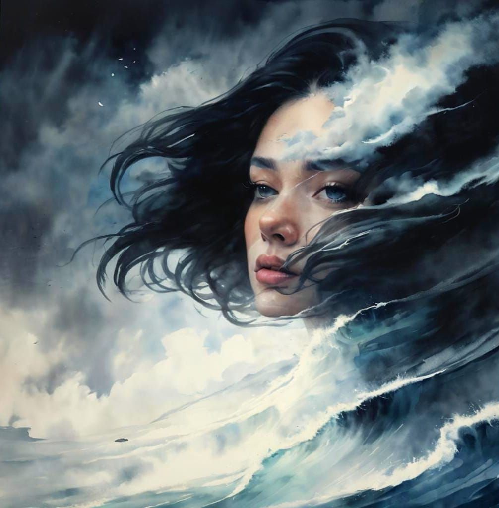 The waves keep crashing