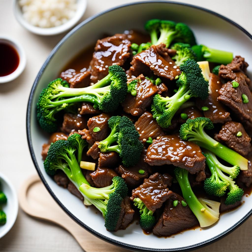 Delicious Chinese Beef and Broccoli Dish