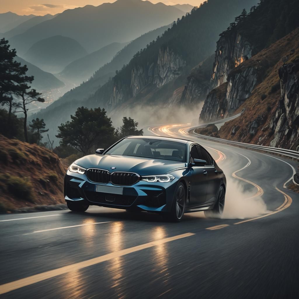 Futuristic BMW Sedan Inspired by Italian Design