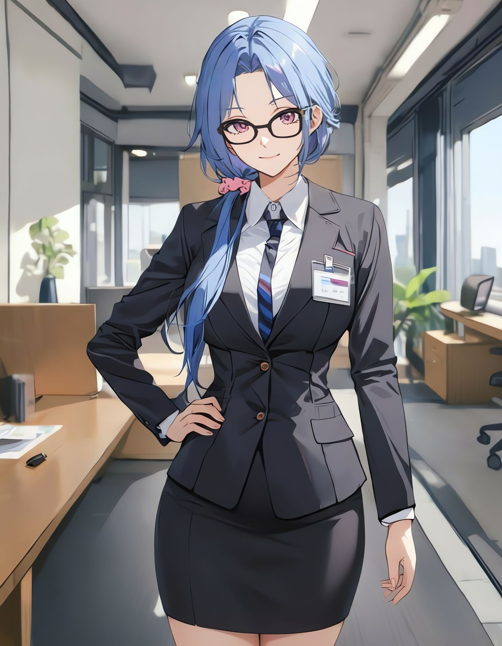 Office Worker Transforms into Anime Cosplayer