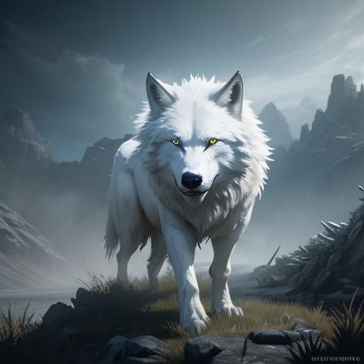 White Wolf Awakens: 3D Game Cinematic