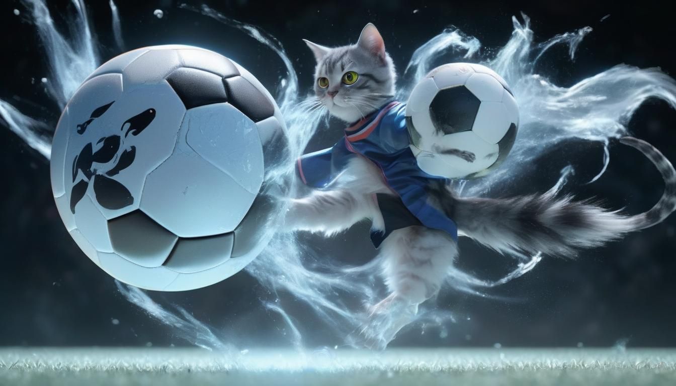 Shaolin Kungfu Soccer Cat