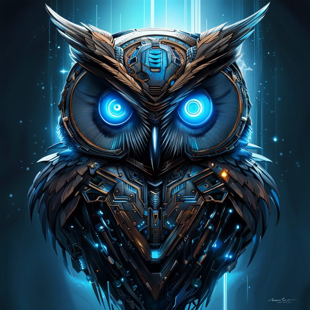 Robot Pet Owl