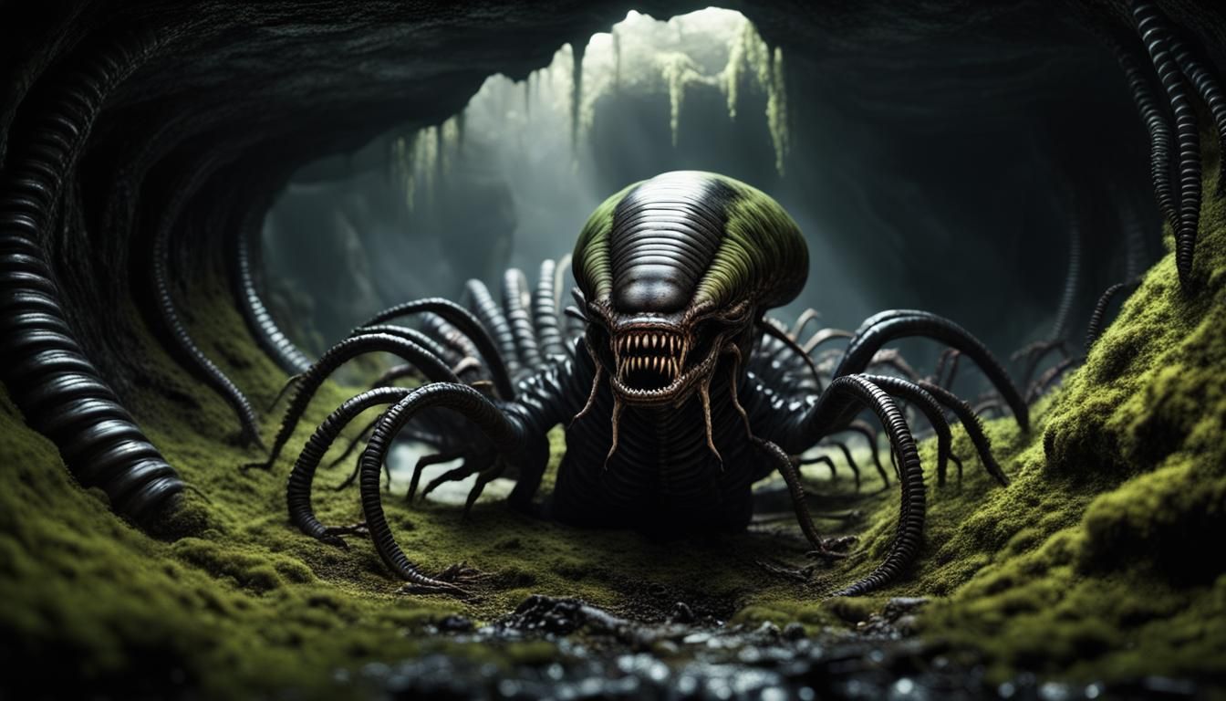 Alien Xenomorph Millipede Hybrid