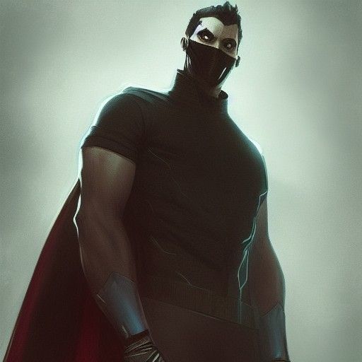 Sinister Superhero with TLH on Chest