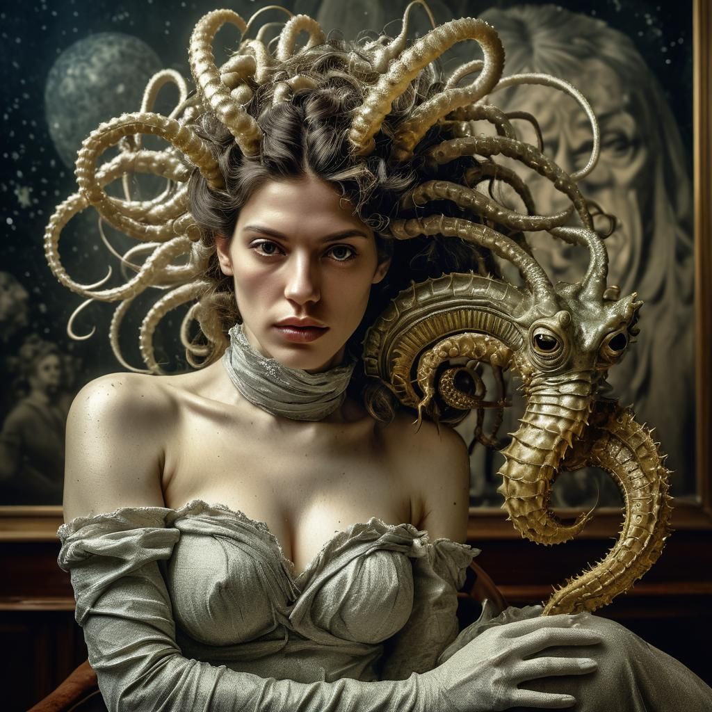 Intoxicating Portraits of People and Aliens