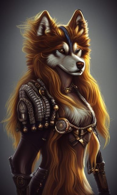 Anthropomorphic Wolf