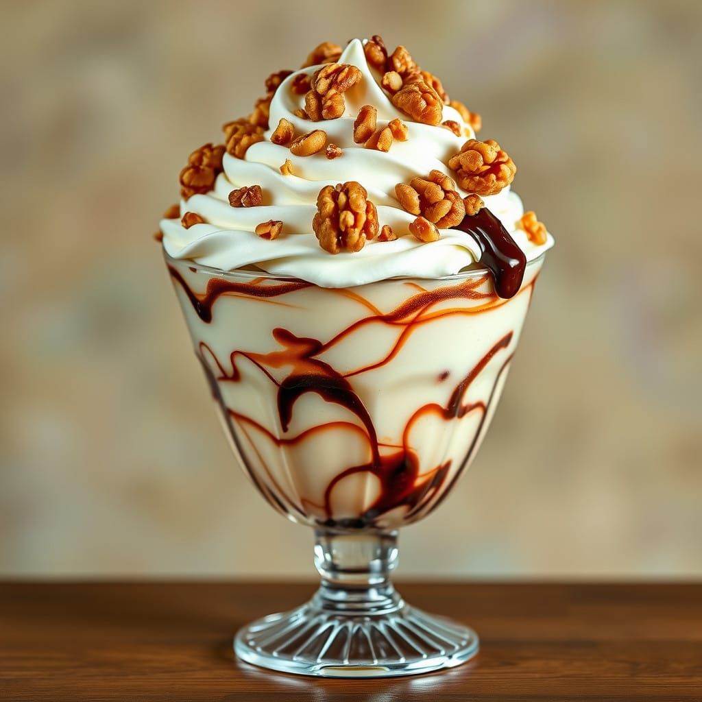 Decadent Dessert in Crystal Glass