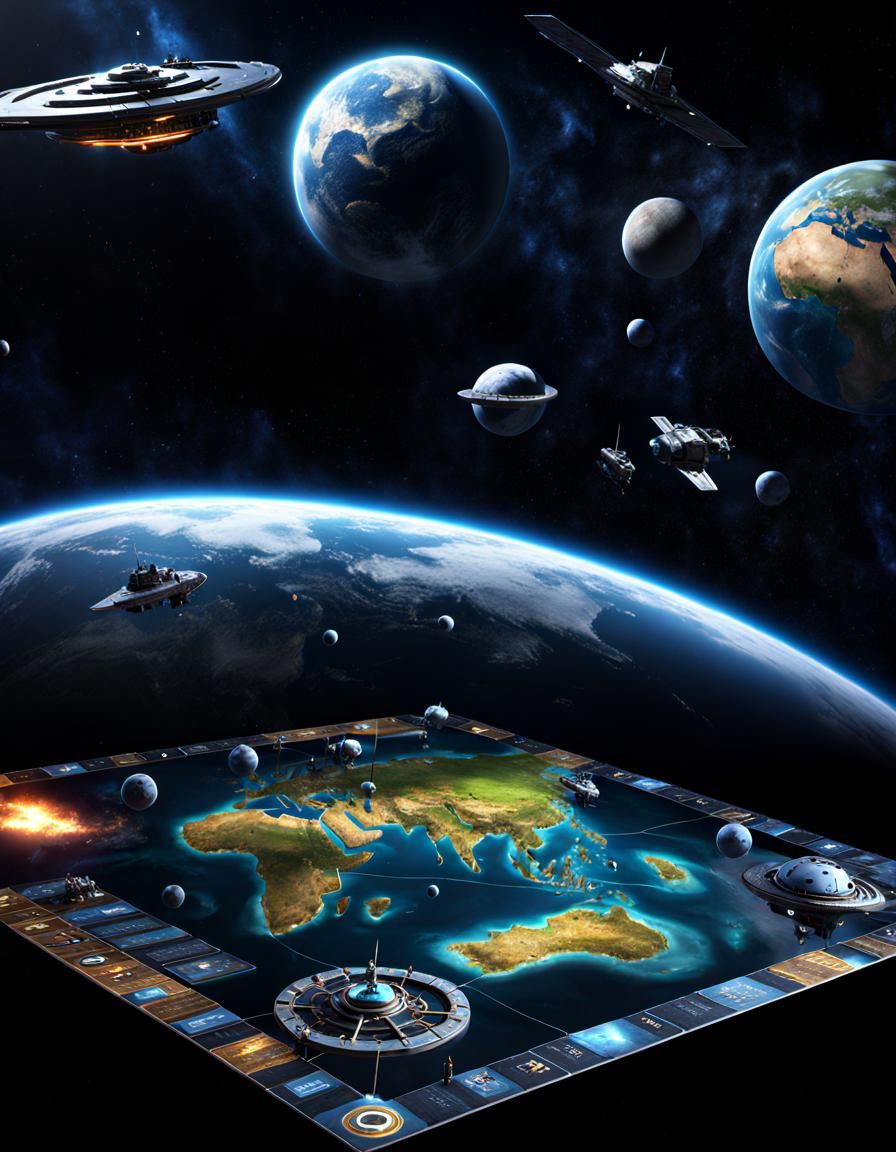 Civilization game board