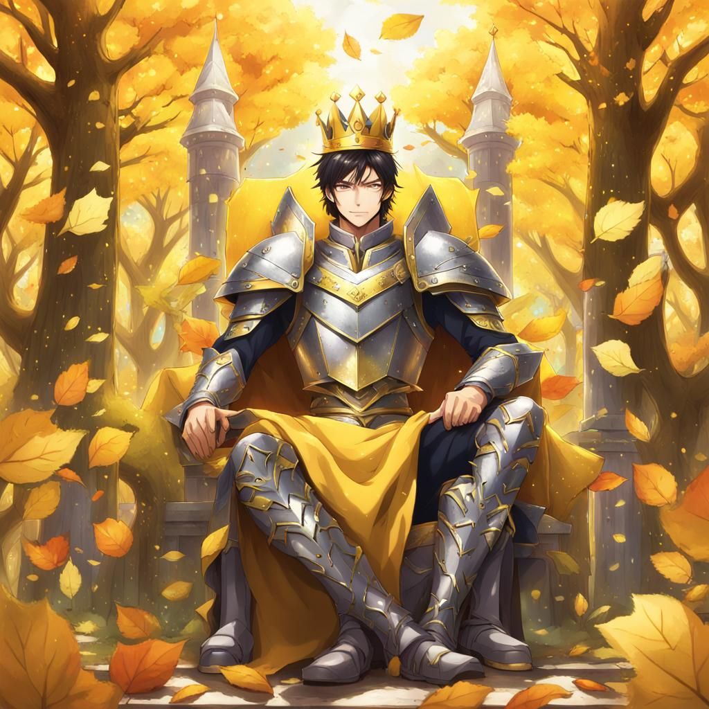 Fantasy King with Yellow Eyes, Anime Style