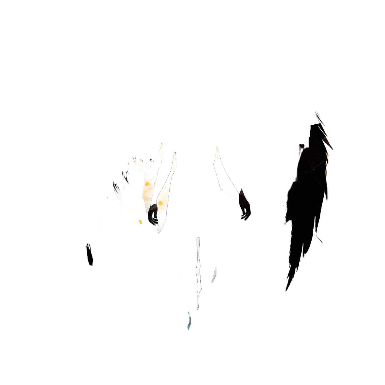 Fallen Angel Double Exposure Cityscape Art