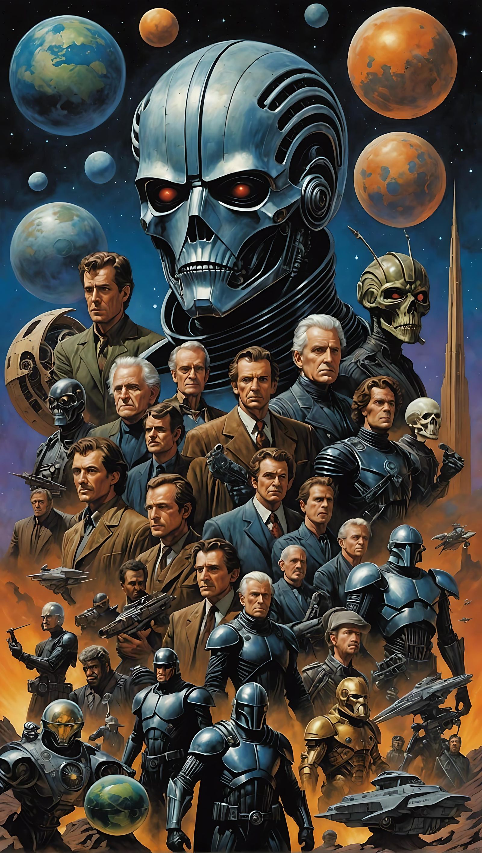 Anthology Multiverse: A Mixed Media Universe Mashup