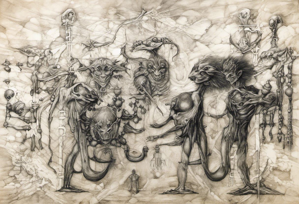 Albino Contortionist: A Surreal Cryptid Taxidermy Creature