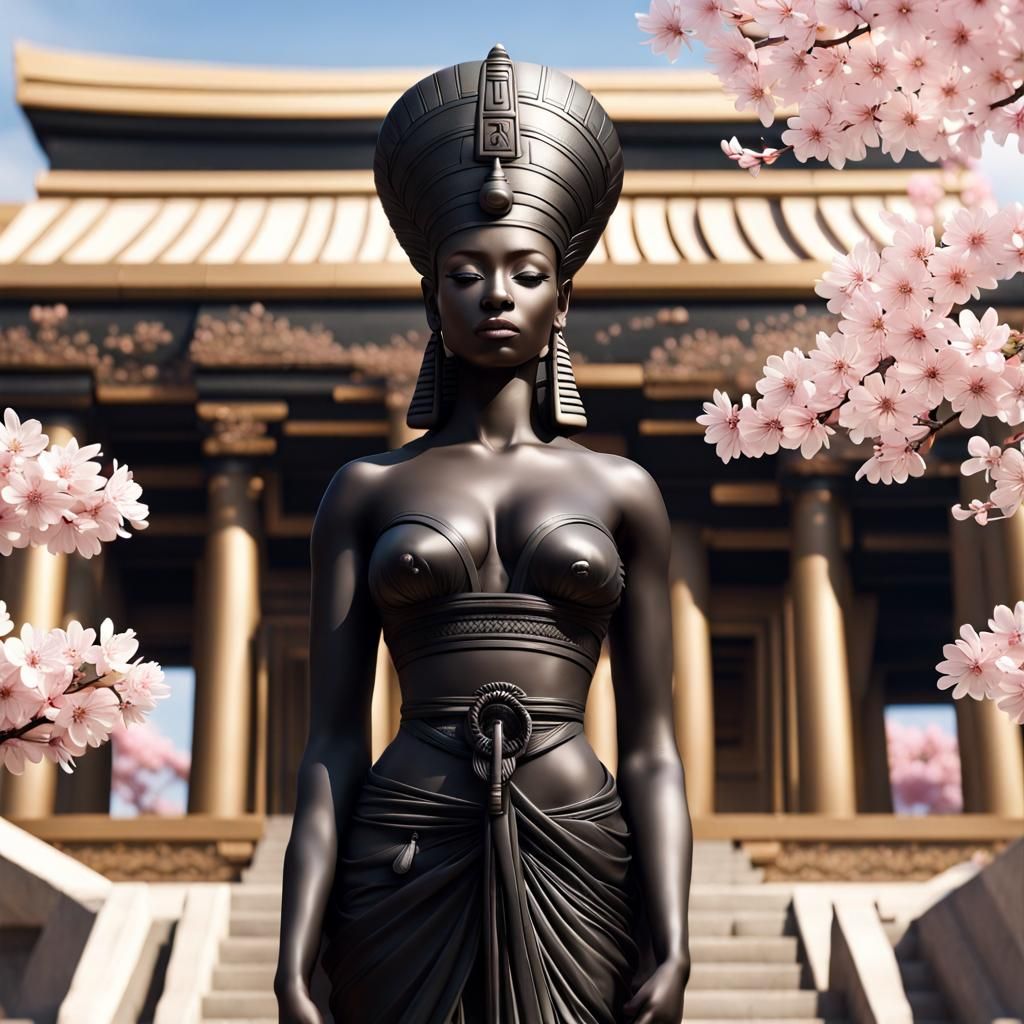 Goddess Between Worlds: Egyptian and Japanese Temples