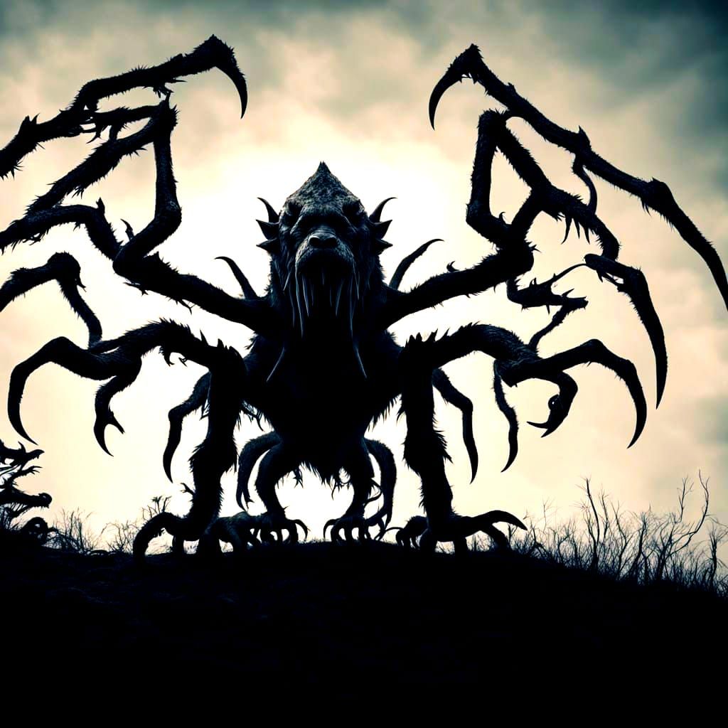 "The giant moss werewolf spider" Unknown Creature File #2