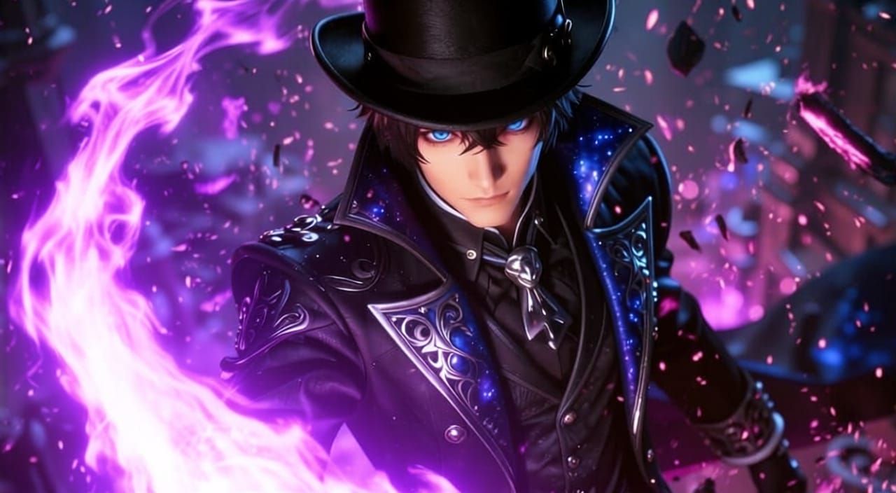 Arcane Fire Mage in City Ruins