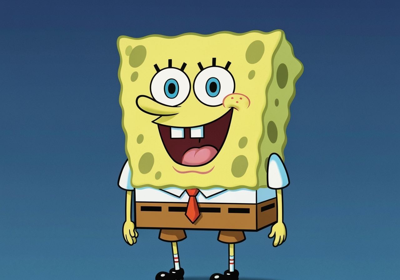 Spongebob Squarepants the revolutionary, joyful, proud, icon...