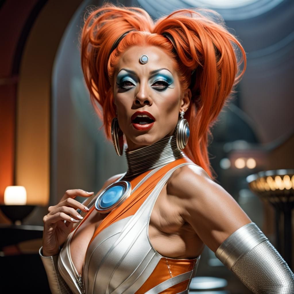 Opera Singer Inspired by Fifth Element