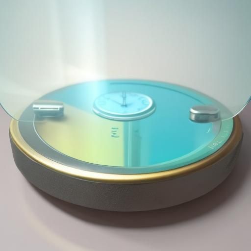 Retro Sci-Fi Thermometer with Rising Mercury