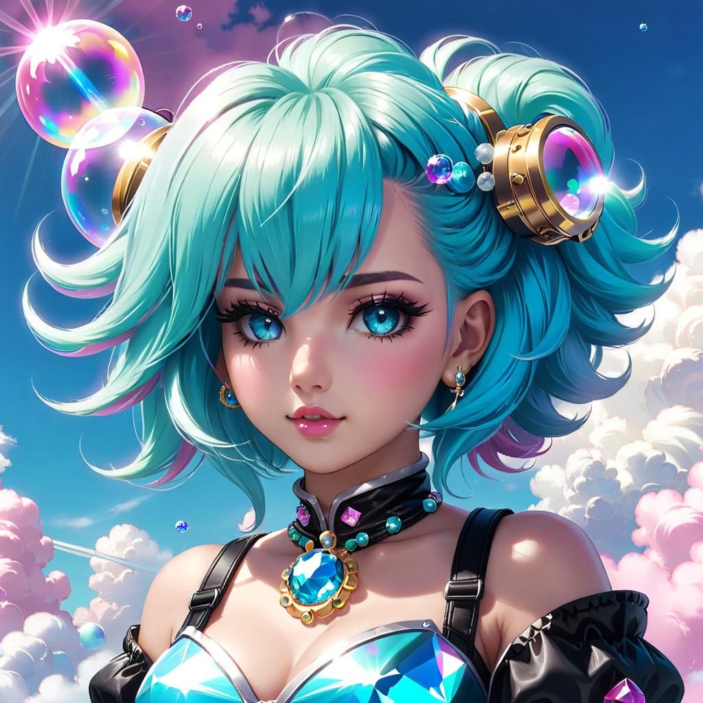 Cloudcore Bubblepunk Dreamscape