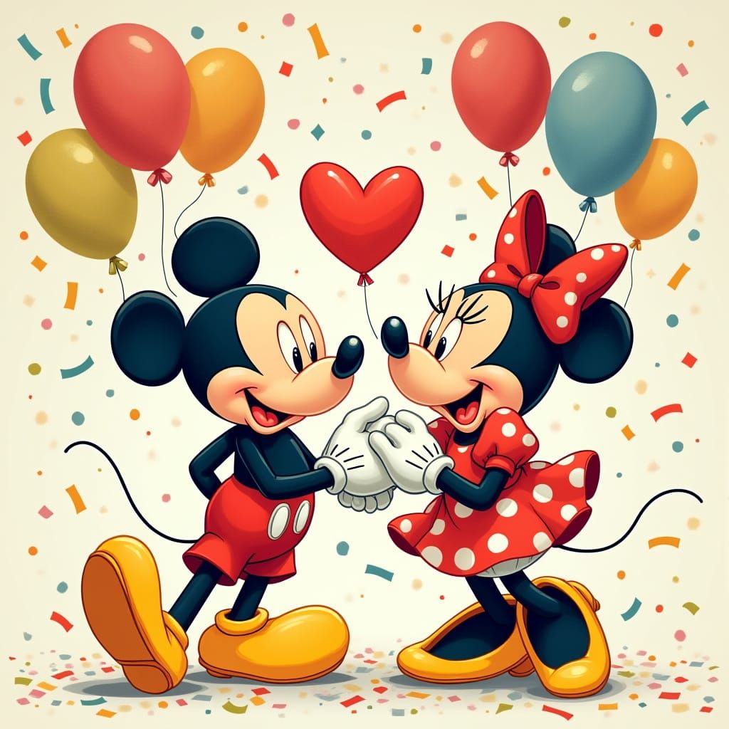 Mickey and Minnie Celebrate Best Friends Day
