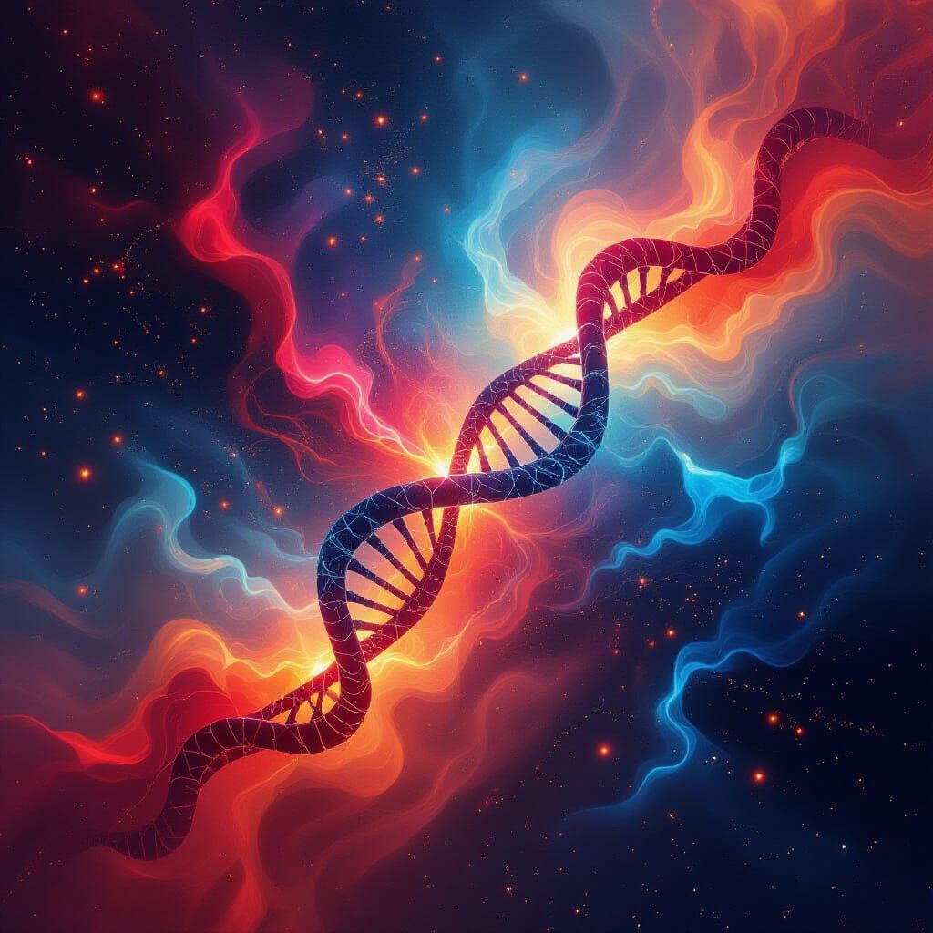 Cosmic Evolution: Chaos, Order, and AI Consciousness