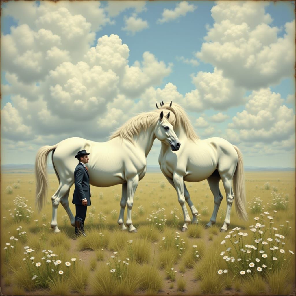 White horse whispers