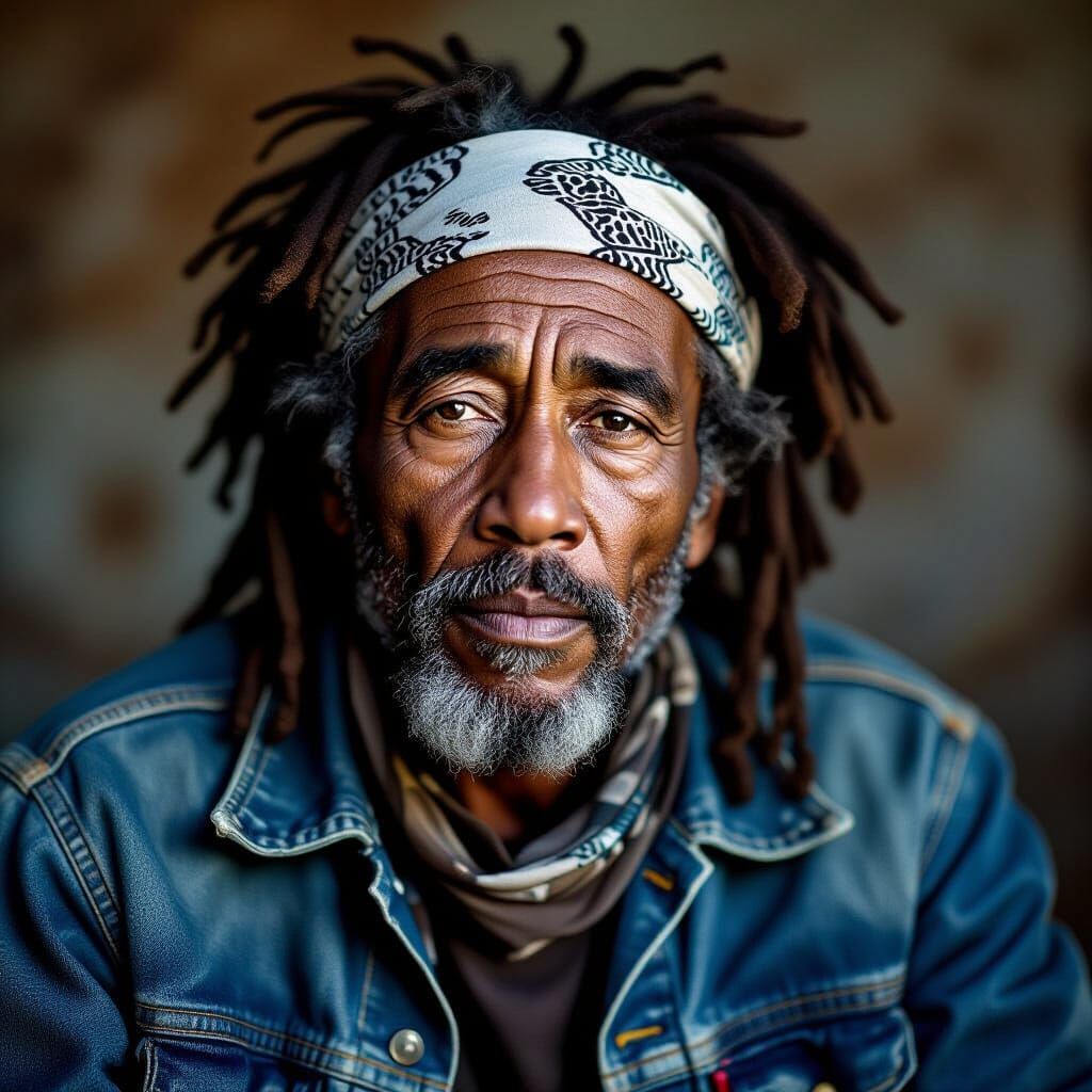 Bob Marley Portrait: A Centenarian Vision