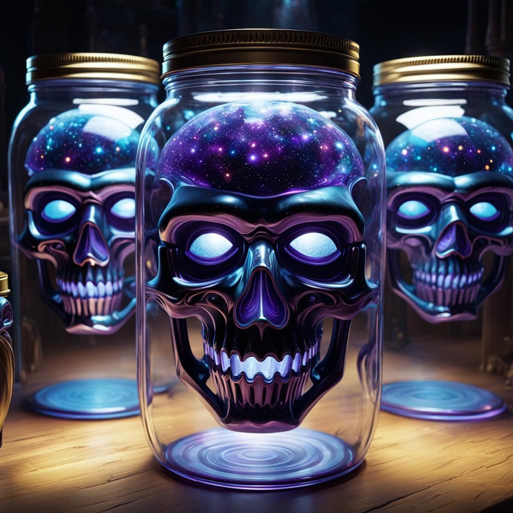 God Drinks Universe: Dark Fantasy Concept Art