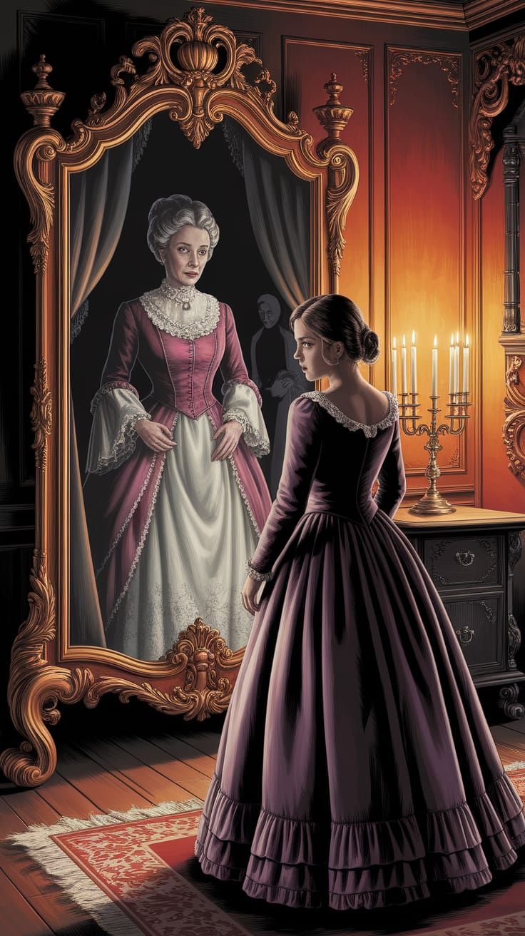 Ethereal Victorian Horror Scene in Greg Rutkowski's Style