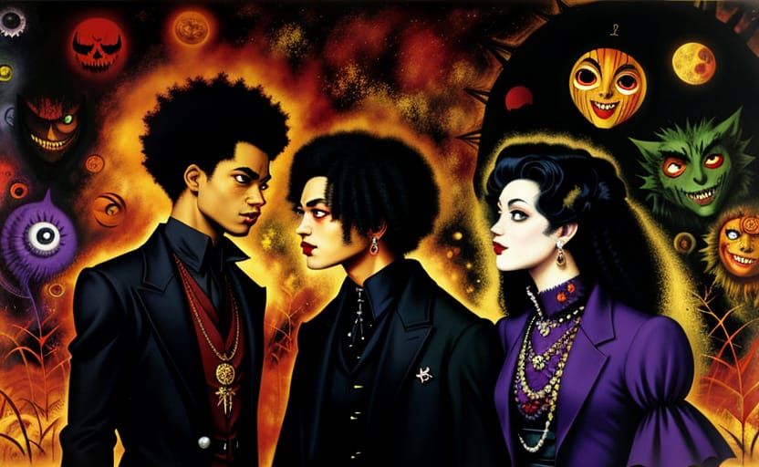 Afrofuturist Vampires in Love: A Dark Fantasy Autumn