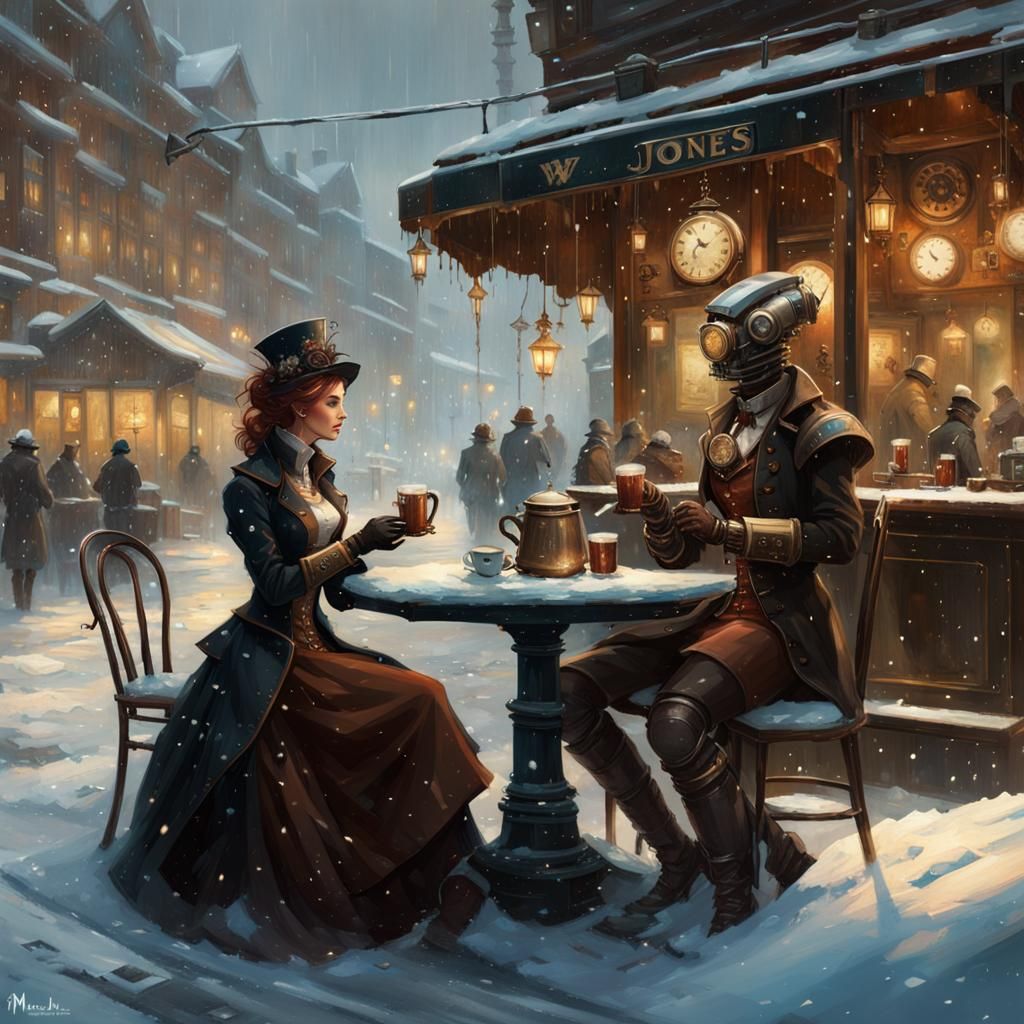 Coffee with a companion