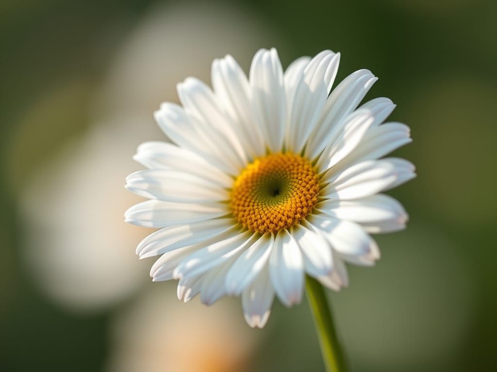 Delicate Daisy Blooms in Soft Focus