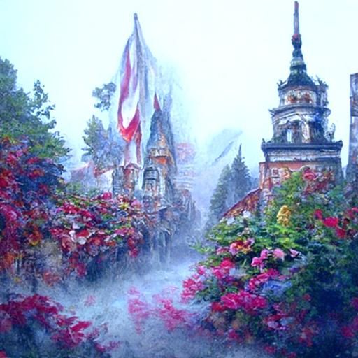 Ethereal Fantasy Poland in Hyperdetailed Mist