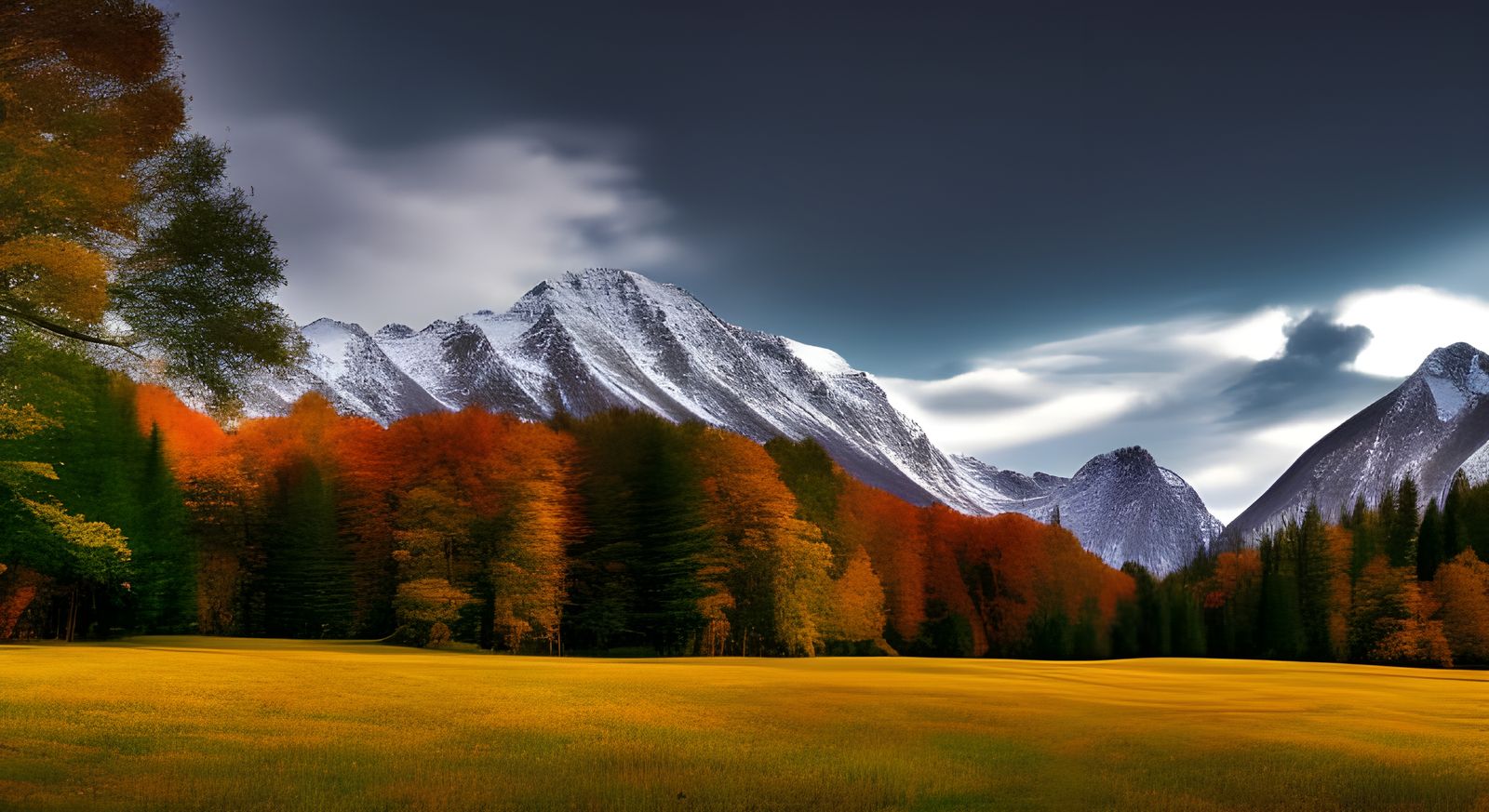 Abstract Color Graded Wallpaper Design