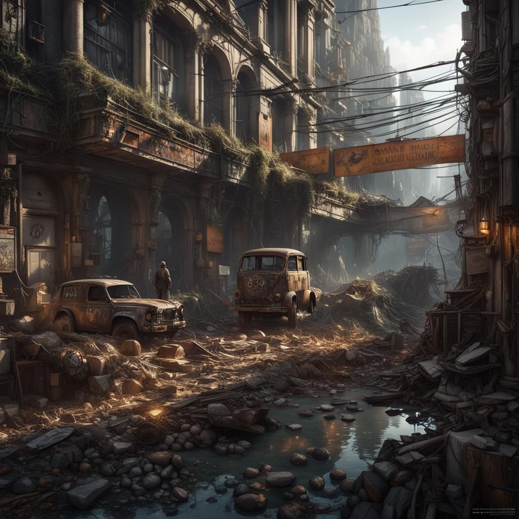 Division of Labor: Organic Solidarity in Detailed Matte Pain...