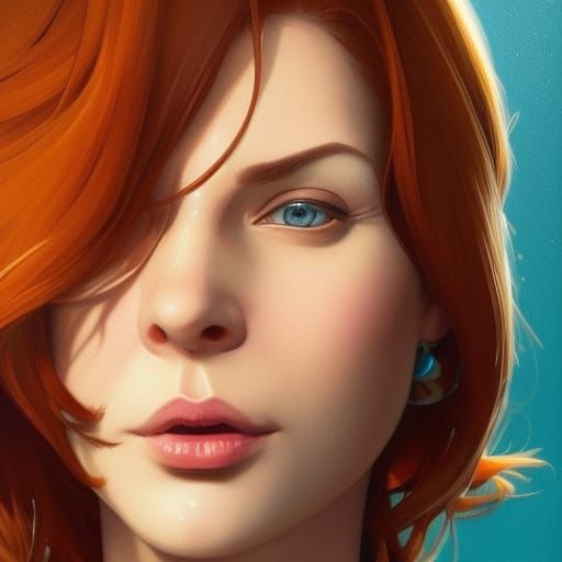 Lois Griffin Portrait in Artgerm Style