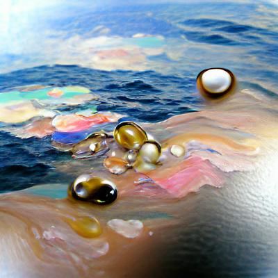 Surreal Rockscape with Dreamlike Texture and Light