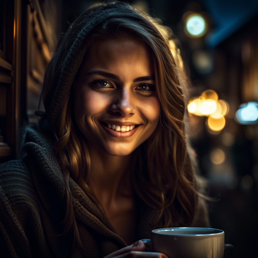Coffee at night