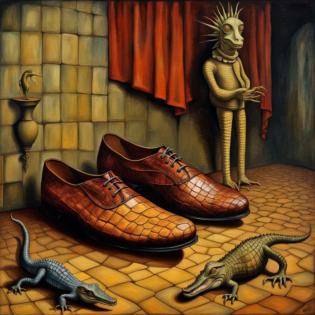 Surreal Dreamscape in Magical Realism Style