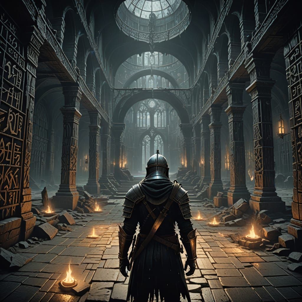 Math Textbook Level: Dark Souls Concept Art