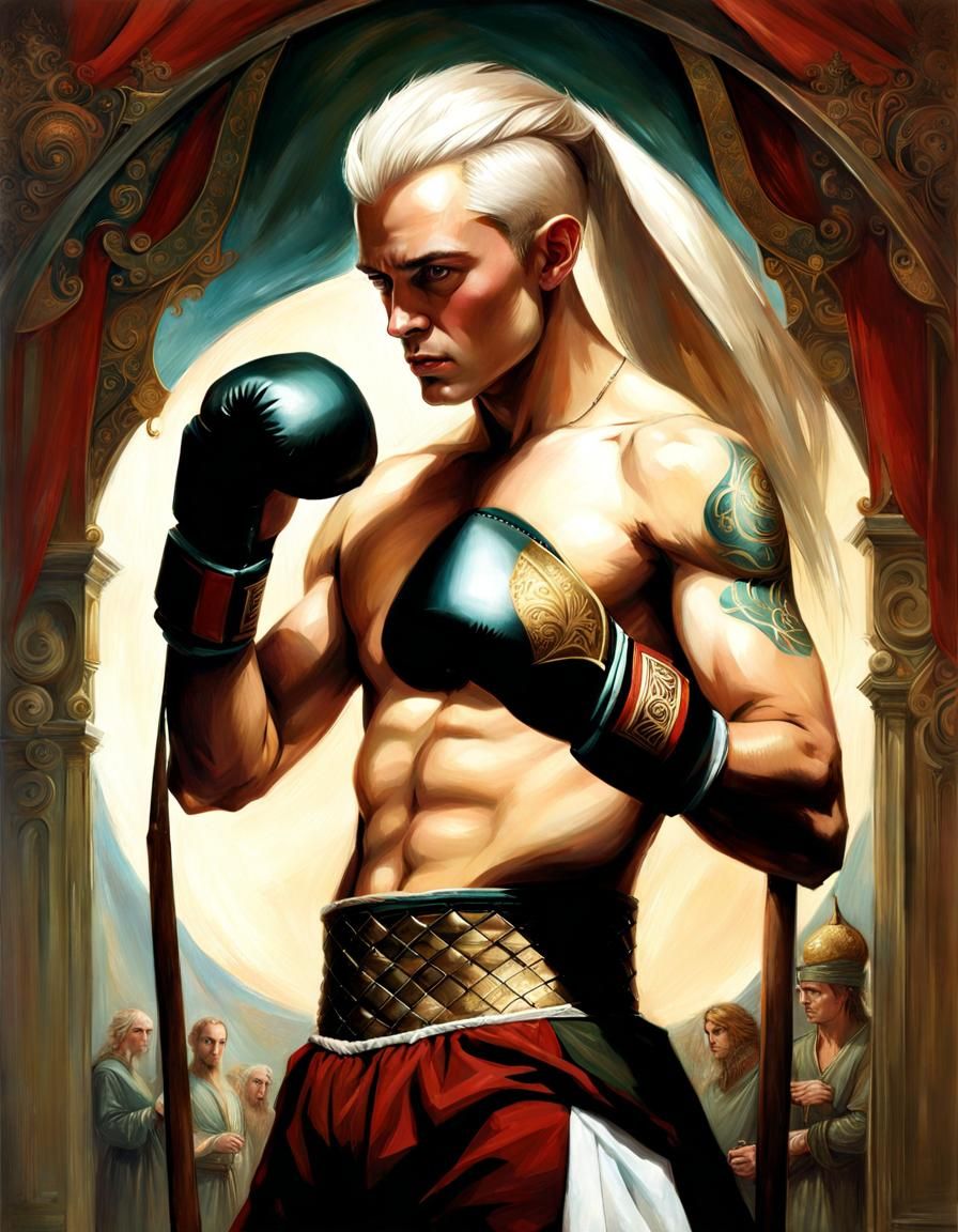 Legolas as a Boxer
