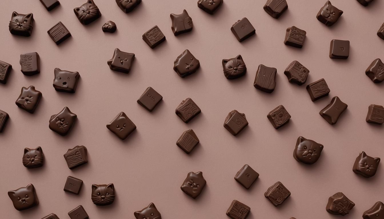 Chocolate Kitten and Puppy Confection