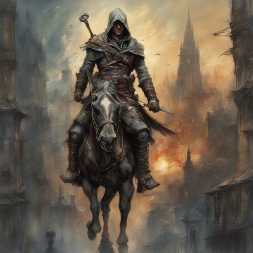 AI Rendition of Assassin's Creed