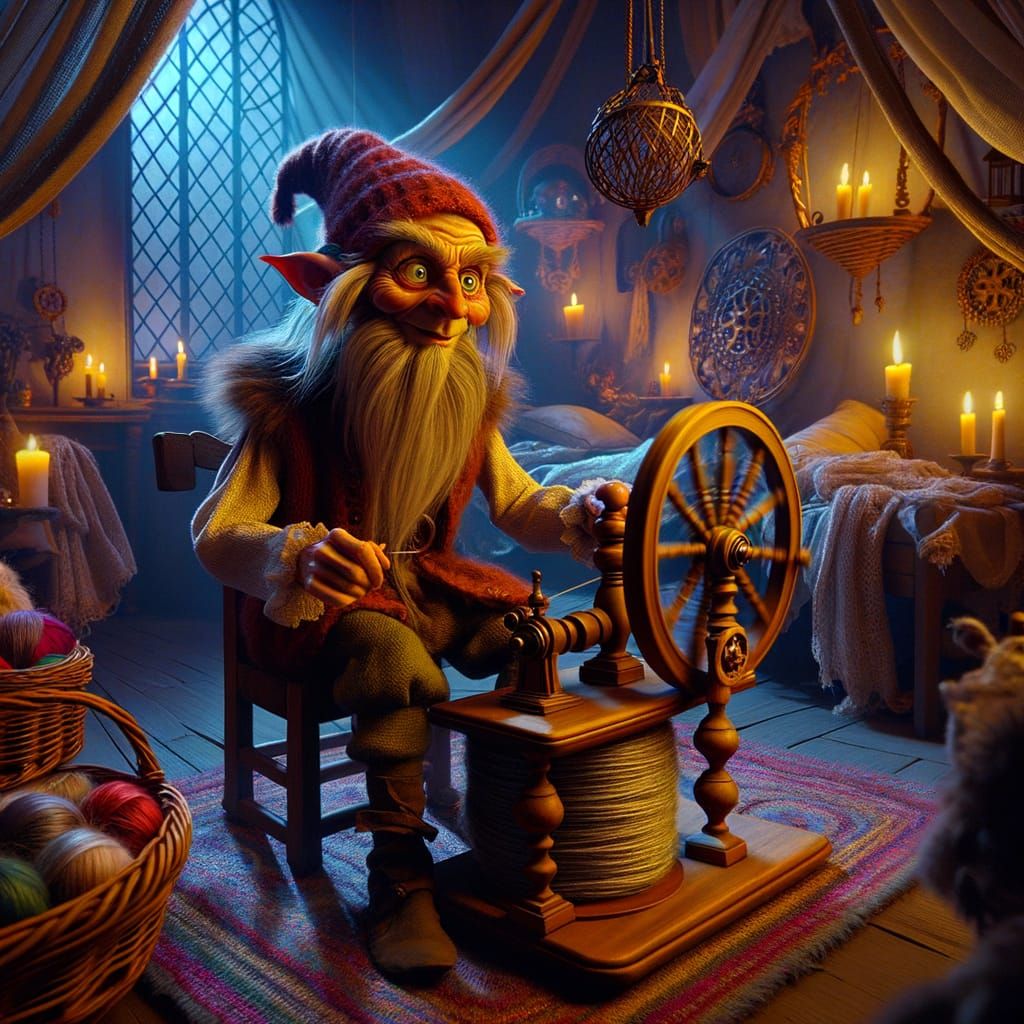 Whimsical Faerie Unveils Enchanted Spinning Room