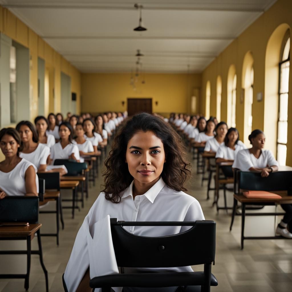 Nail Academy Educator Giving a Course