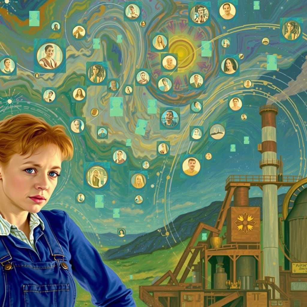 Ethereal Vortex: A Strong Woman's Life in Holographic Memori...