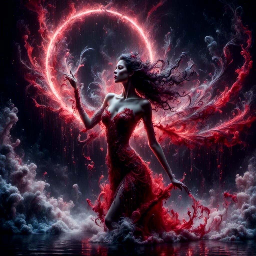 Magical Fairy Portrait in Hyperrealistic Oil Painting Style