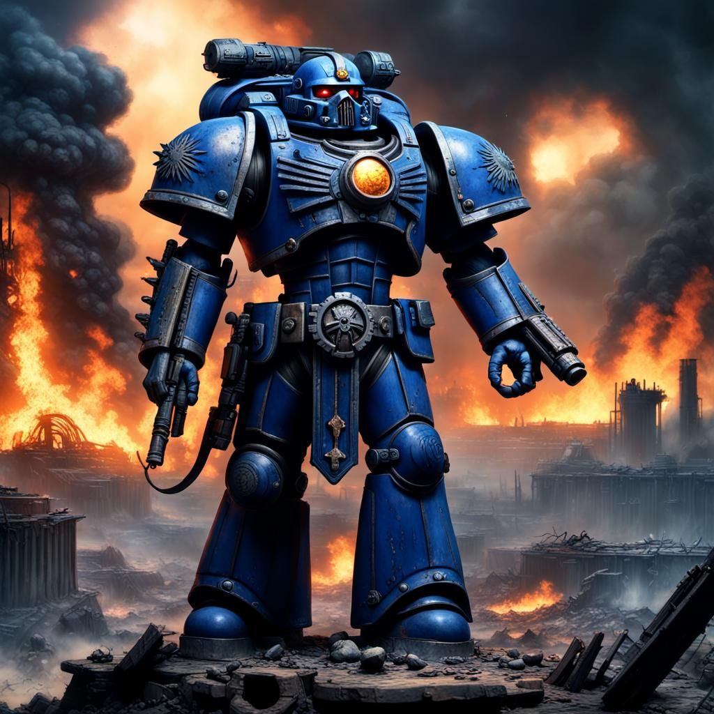 Warhammer 40K Ultramarines: Burning Sun